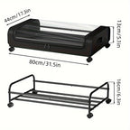 Under Bed Storage Bins with Wheels & Lid | Home Organizer Under Bed Storage Bin Richie's
