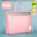 13-Compartment Zippered File Organizer – Office, Travel & School File Organizer Folder Richie's Pink 1 Piece