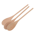 3-Piece Wooden Cooking Spoon Set – Mixing, Serving & DIY Wooden Kitchen Utensils Richie's