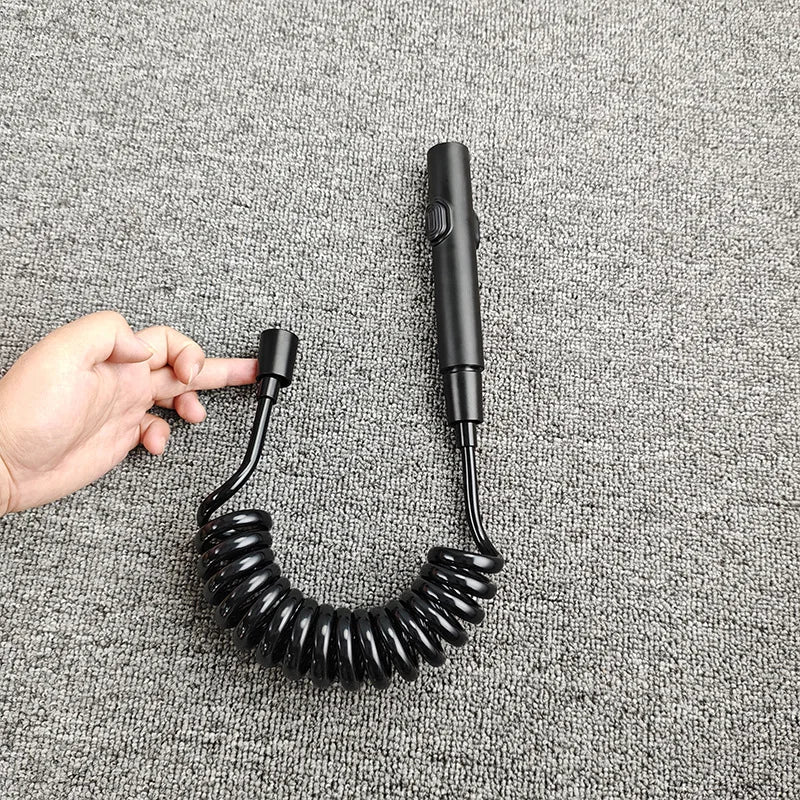 Handheld Bidet Sprayer Kit – Shattaf Hose & Holder G1/2" Bidet Sprayer Kit Richie's black