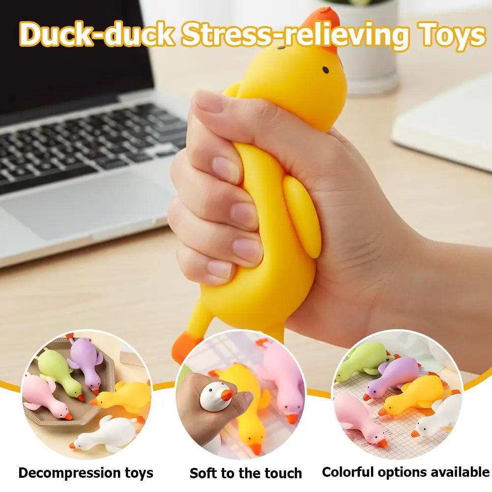 Squishy Duck Fidget Toy – Stretchy Squeeze Decompression Toy Fidget Squeeze Toy Richie's