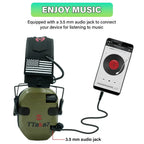 Tactical Electronic Shooting Earmuff 22NRR Foldable Headset Electronic Shooting Earmuff Richie's