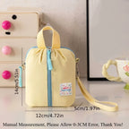 Macaron Portable Organizer Bag – Double-Layer Bag-in-Bag Bag Organizer Pouch Richie's YELLOW 1 Pc