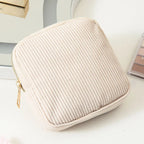 Mini Cosmetic Pouch – Lipstick & Travel Organizer Bag Cosmetic Travel Pouch Richie's beige 13x13x4cm