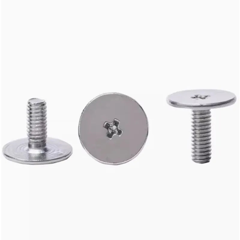 100pcs M2 Flat Head Laptop Screws Nickel-Plated Phillips Laptop Screws Richie's