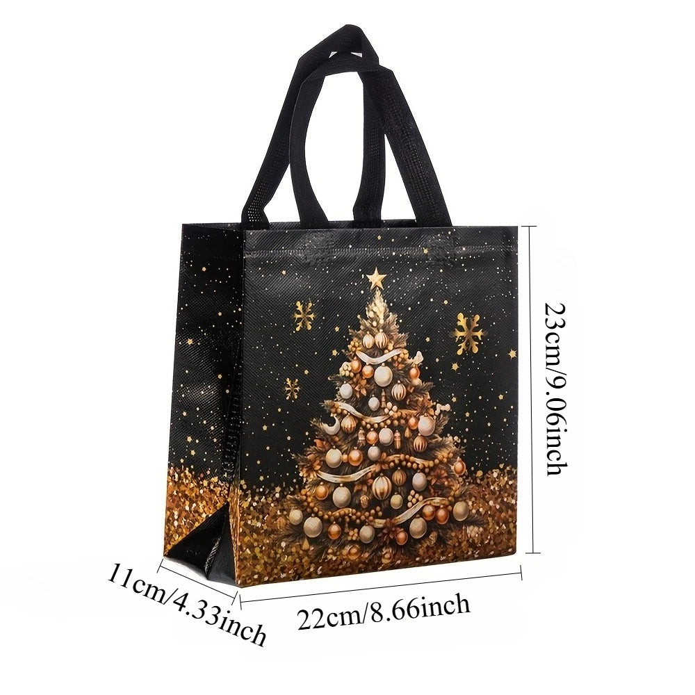 Christmas Gift Bags – Snowman, Tree & Stocking Non-Woven Totes Christmas Gift Bags Richie's