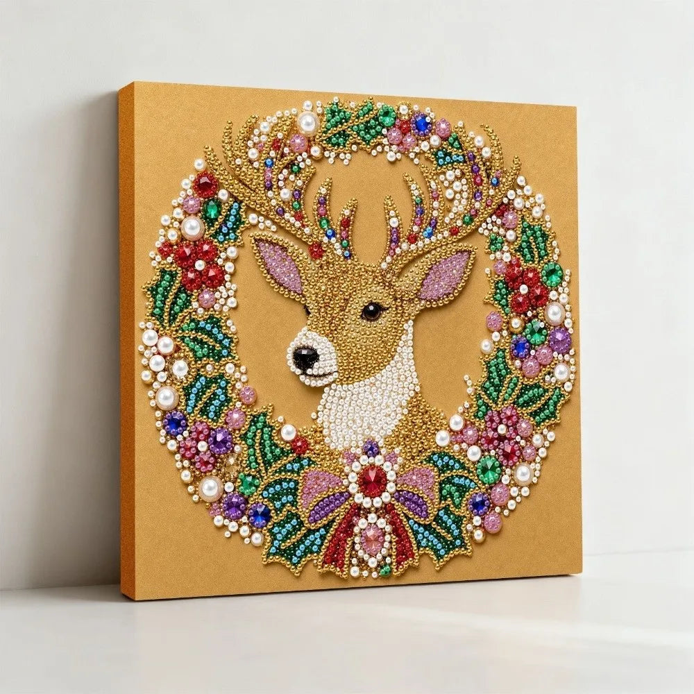 3D Christmas Pearl Art Kit – DIY Diamond Painting Holiday Gift Diamond Painting Kit Richie's 05