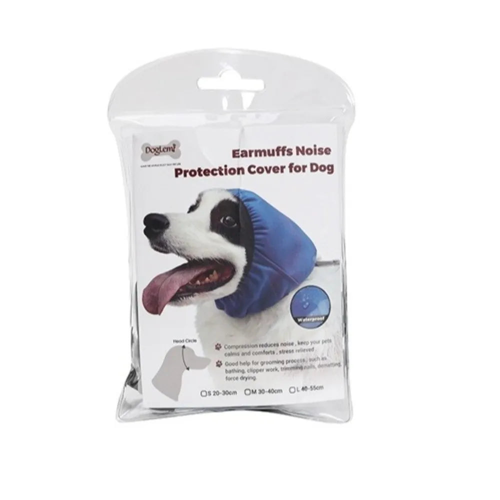 Waterproof Dog Ear Muffs – Noise Reduction Pet Calming Hood Dog Ear Muffs Richie's