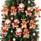 Christmas Tree Ornaments – Santa, Snowman, Reindeer & Bear Set Christmas Ornaments Richie's