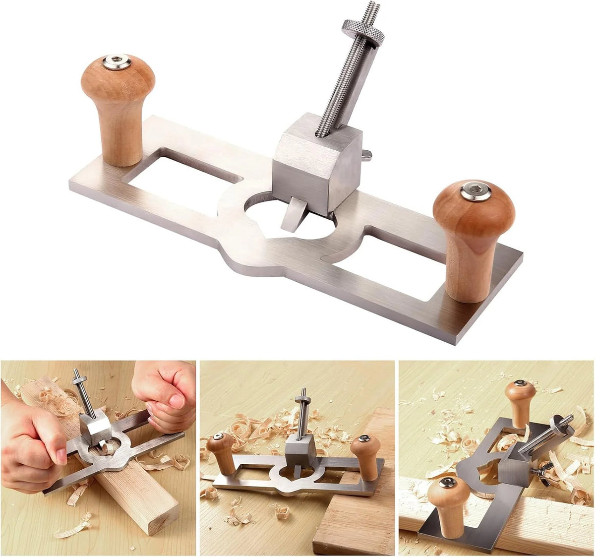 Router Plane Hand Tool – Adjustable Blade Wood Planer for DIY Router Plane Richie's