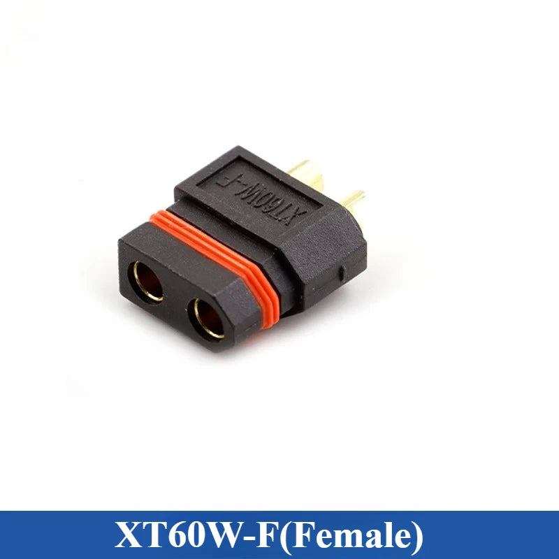 XT60 High Current Connector Plug – RC Aircraft & LiPo Battery RC Battery Connector Richie's XT60W-F black