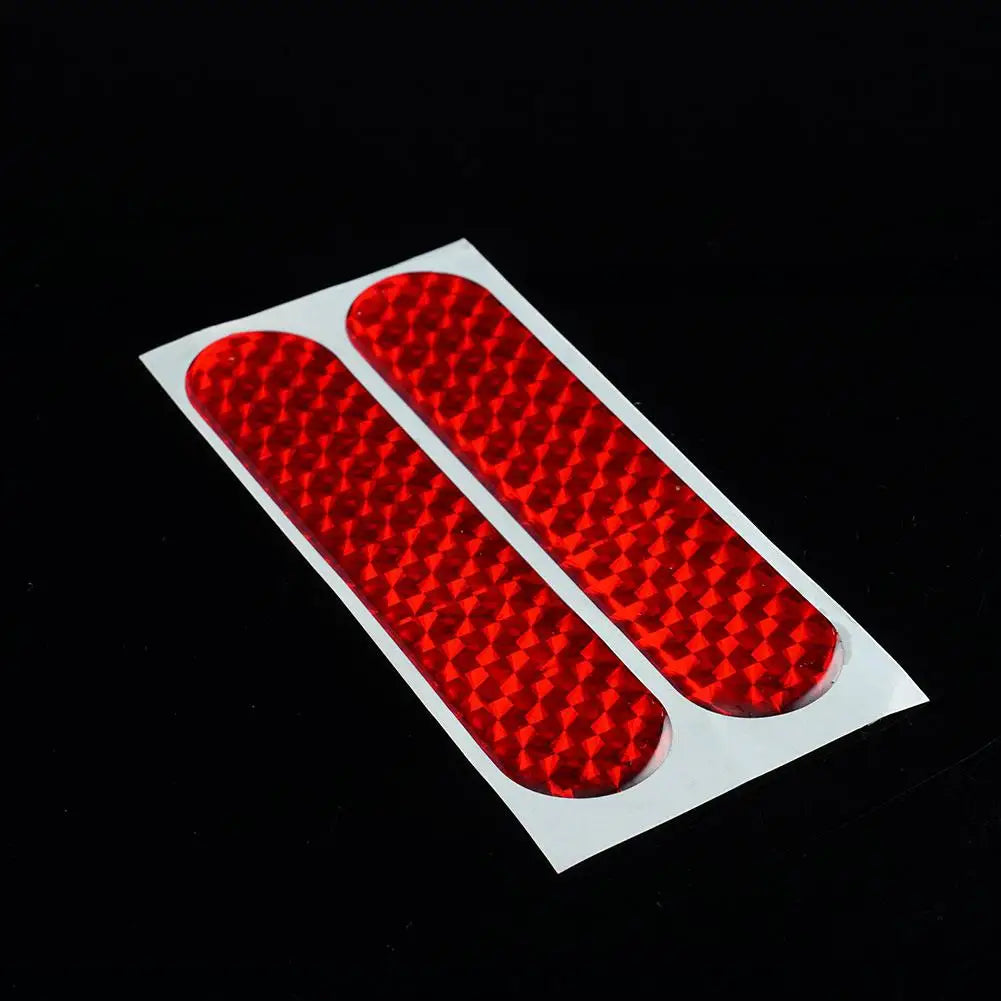 2-Pack Red Reflective Car Door Safety Stickers – Warning Strips Car Safety Decals Richie's