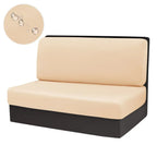 2-Pack Stretch RV Dinette Cushion Covers – Slip-On Seat Covers Seat Cushion Covers Richie's Yellow