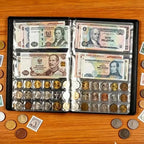 10-Sheet Banknote & Coin Collection Book Storage Album Organizer Coin Collection Album Richie's