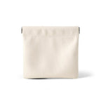Waterproof PU Leather Coin Purse – Auto-Closure Mini Bag Coin Purse Richie's Small White