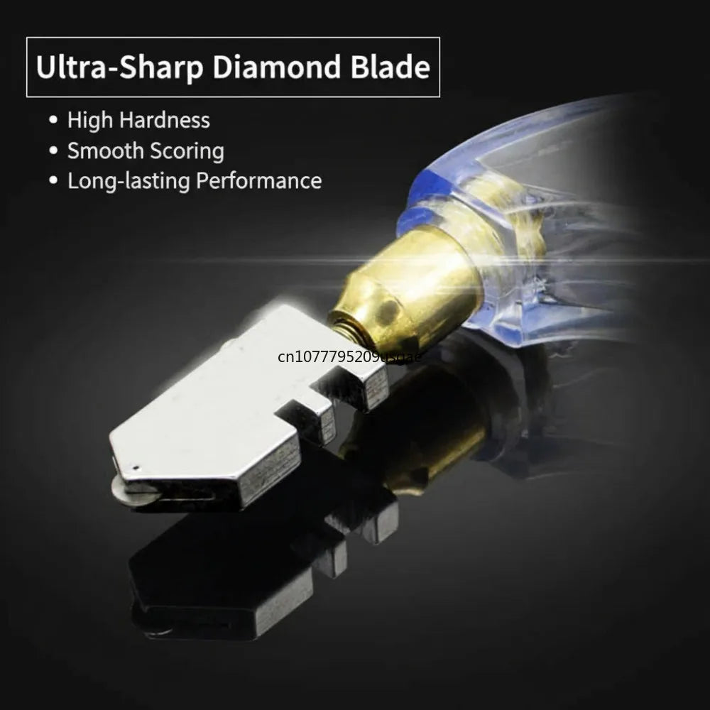 TOTNEND Oil-Fed Glass Cutter – Cuts Glass & Tile 3–15mm Glass Cutting Tool Richie's