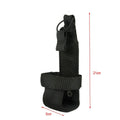 Nylon Water Bottle Carrier Waist Belt Pouch – Hiking Running Water Bottle Carrier Richie's Black