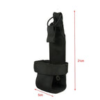 Nylon Water Bottle Carrier Waist Belt Pouch – Hiking Running Water Bottle Carrier Richie's Black