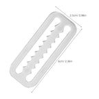 6Pcs Stainless Steel Scuba Diving Weight Belt Buckle Keepers Dive Belt Buckle Richie's