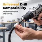 105° Right Angle Driver Flexible Drill Bit Extension | 1/4" Right Angle Driver Richie's