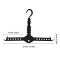 Foldable Plastic Clothes Hanger – Stackable Space-Saving Clothes Hanger Richie's Default Title