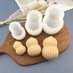 Peanut Shape Silicone Mold – Non-Stick Baking & Candle Making Silicone Baking Mold Richie's