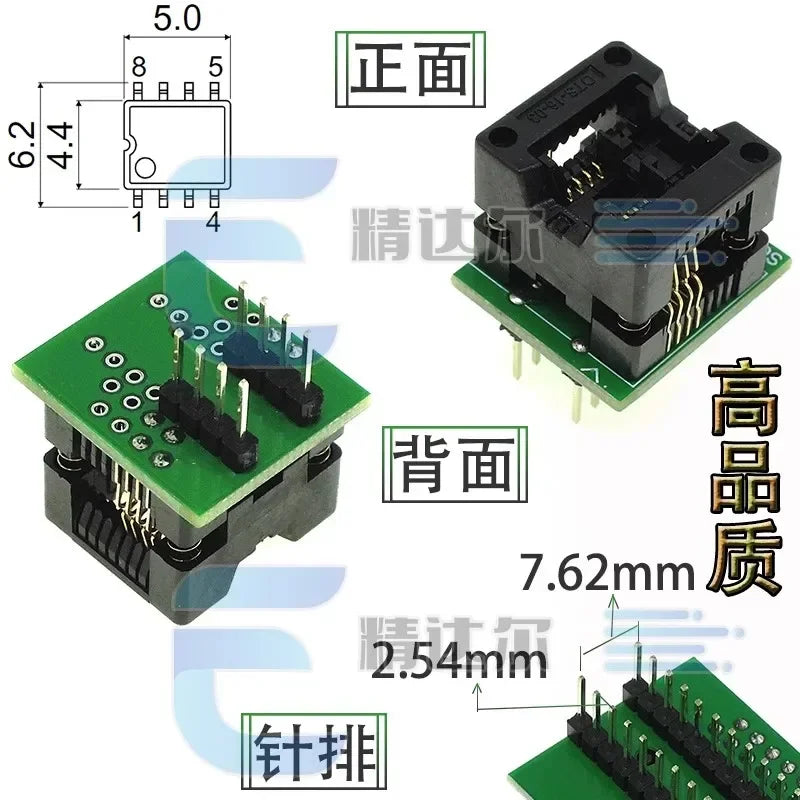 SOP/TSSOP to DIP Programmer Adapter Socket Set 8–28 Pin IC Programmer Adapter Richie's