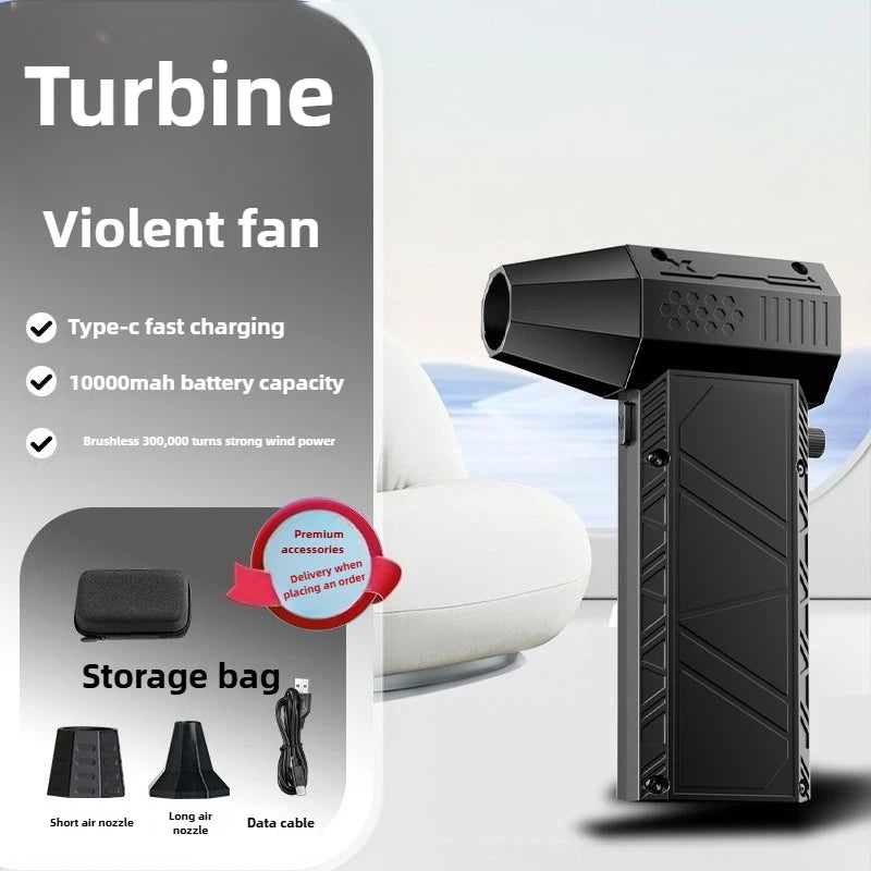 KANDE 580000 RPM Brushless Turbine Handheld Dust Blower Gun Handheld Dust Blower Richie's A1 300 000 rpm brush