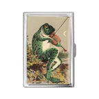 Vintage Metal Card Case – Snap-Close Business Card Holder Metal Card Case Richie's 3