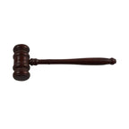 Handcrafted Walnut Wood Judge Gavel & Sound Block Set Wooden Gavel Set Richie's