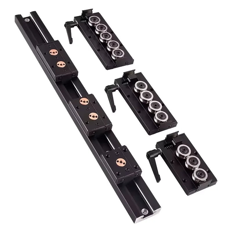 SGR25 Dual-Axis 70mm Linear Guide Rail & Roller Slide Set Linear Guide Rail Richie's SGB25-3UU (3 rounds 500mm