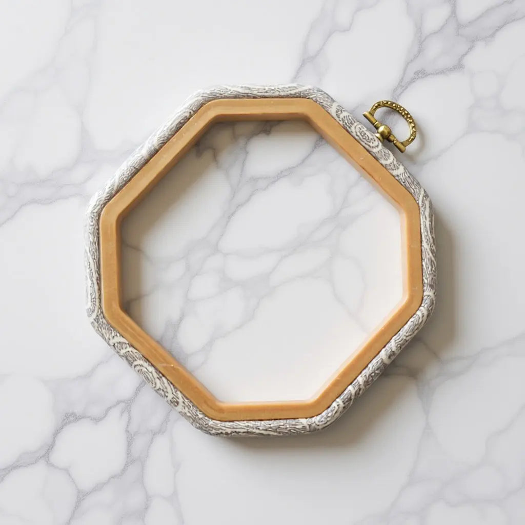 Octagon Cross Stitch Embroidery Hoop – Heavy Duty 14cm Frame Embroidery Hoop Frame Richie's Default Title