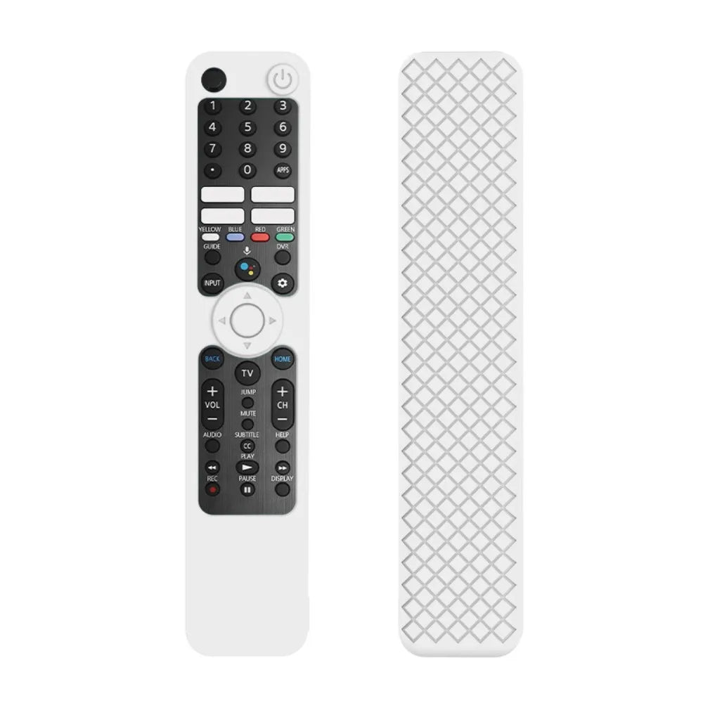 Silicone Remote Cover with Lanyard for Sony RMF-TX600 Series Remote Control Cover Richie's White