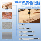 27-Pc Magnetic Screwdriver Drill Bit Set – Alloy Steel Screwdriver Bit Set Richie's