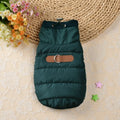 Windproof Padded Dog Winter Jacket for Small & Medium Dogs Dog Winter Jacket Richie's Green L