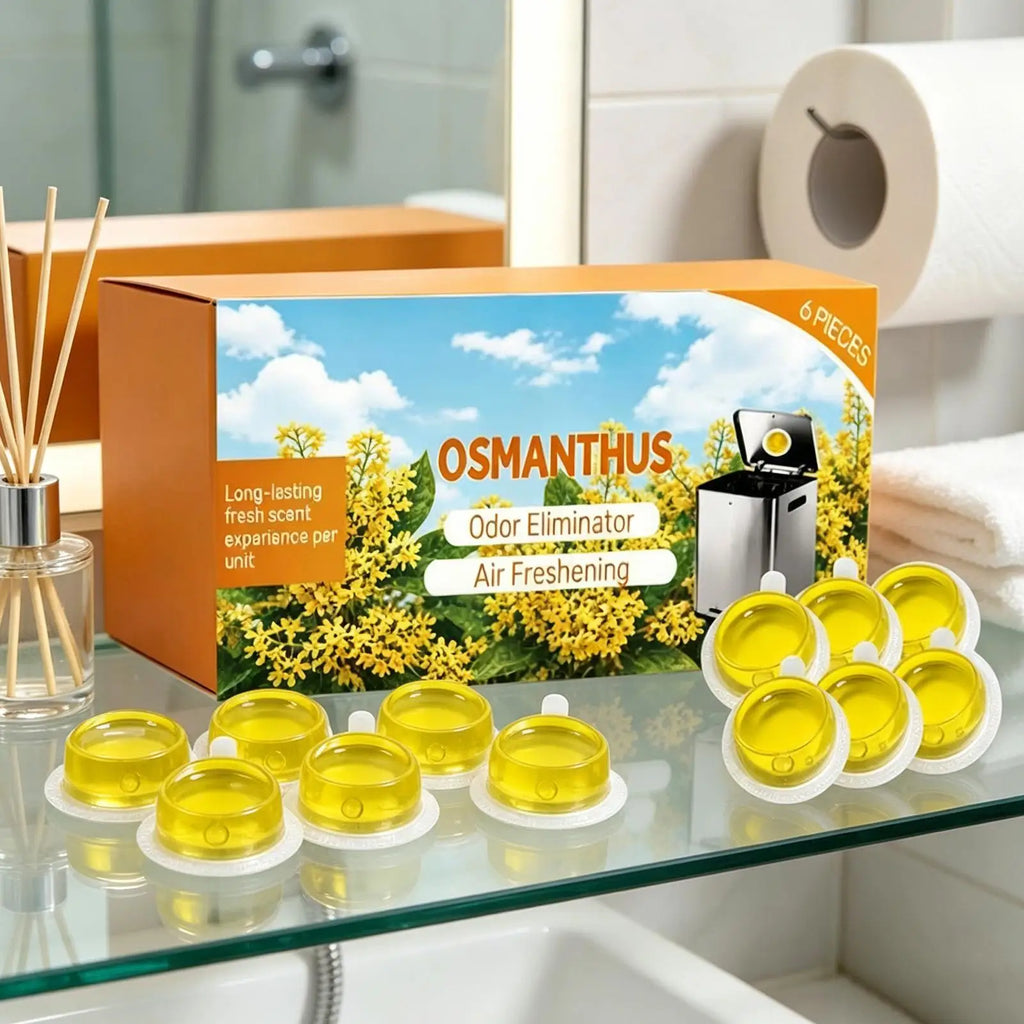 Citrus Trash Can Freshener 6-Pack | Long-Lasting Odor Absorber Trash Can Deodorizer Richie's