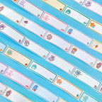 60Pcs Cartoon Name Stickers Roll – Kids DIY Self-Adhesive Labels Name Label Stickers Richie's