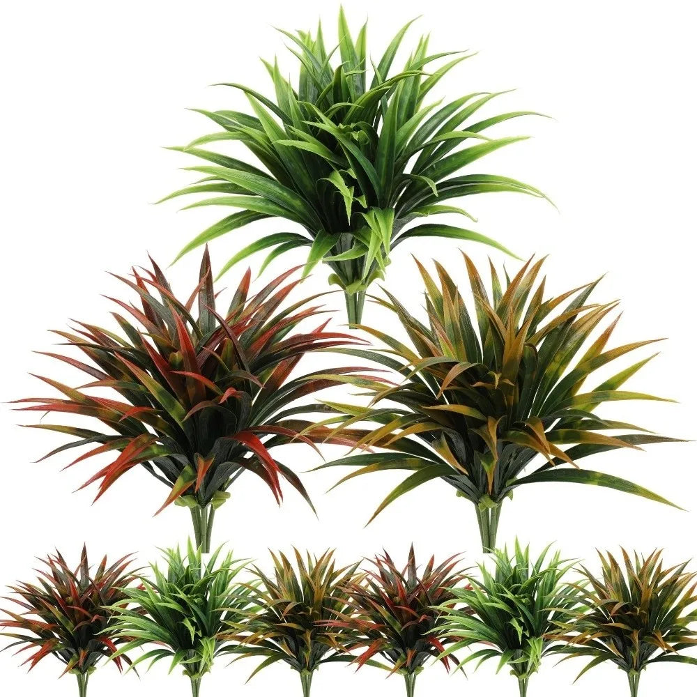 42cm Artificial Gladiolus Branch Faux Green Plant Décor Artificial Plant Branch Richie's
