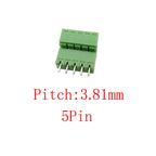 15EDG 3.81mm PCB Screw Terminal Block 5 Pair 2–12 Pin Connector PCB Terminal Block Richie's 5Pin