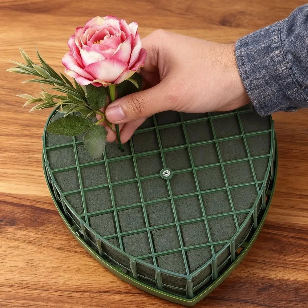 Heart Shaped Floral Foam with Suction Cup – DIY Car Decor Floral Foam Tray Richie's