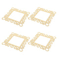 4Pcs Floral Mirror Acrylic Switch Stickers – Outlet Plate Covers Decorative Switch Cover Richie's Default Title