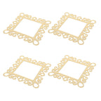 4Pcs Floral Mirror Acrylic Switch Stickers – Outlet Plate Covers Decorative Switch Cover Richie's Default Title