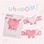 Plush Angel Wings Doll Keychain Bag Charm Pendant Gift Bag Charm Keychain Richie's