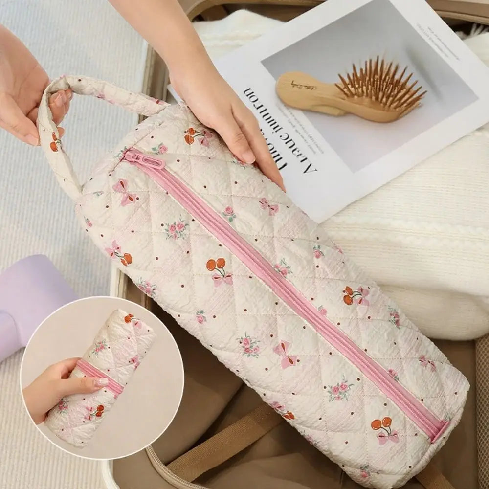 Quilted Hair Dryer Storage Bag with Handle – Travel Case Hair Tool Storage Bag Richie's