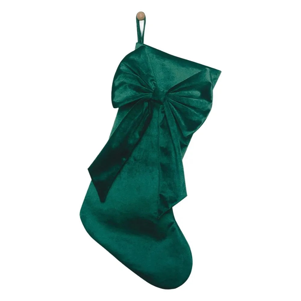 Bowknot Christmas Stocking Large Capacity Gift Bag | Multicolor Christmas Stocking Richie's