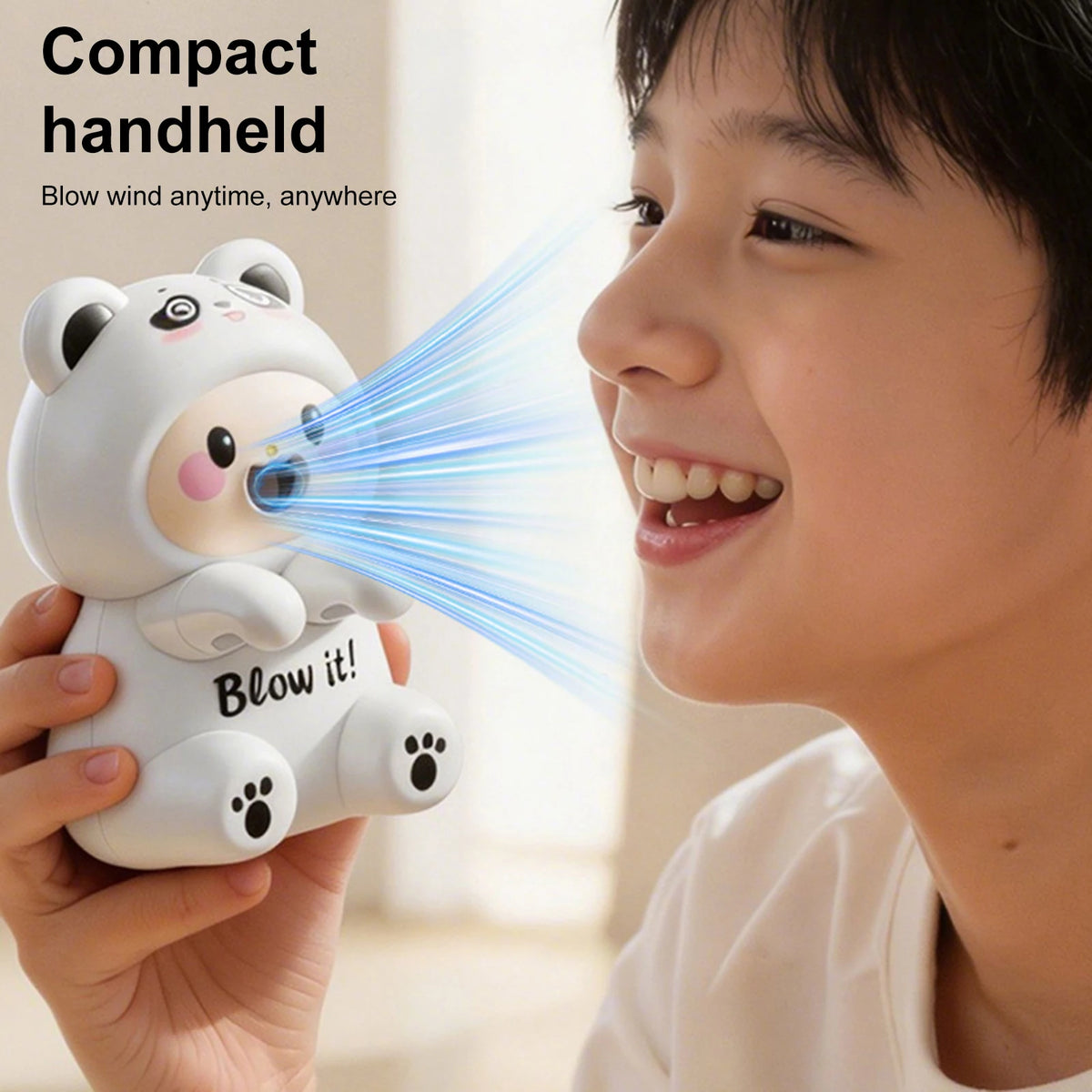JOCESTYLE USB Clip-On Food Cooling Fan – Cartoon Frog Cup Fan Clip-On Mini Fan Richie's