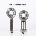304 Stainless Steel Rod End Bearing – Metric Male & Female Rod End Bearing Richie's Si 5x0.8 Right Thread
