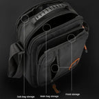 Men's Nylon Crossbody Messenger Bag – Casual Shoulder Handbag Men's Crossbody Bag Richie's