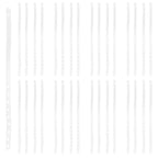 30Pcs Clear Plastic Clothes Hanger Connection Strips Hanger Connector Strips Richie's Default Title