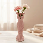 3D Printed Gown-Shaped Flower Vase | Elegant Dress Décor Decorative Vase Richie's